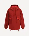 Marbell Zoe Anorak Jacket In Polyamide In Red