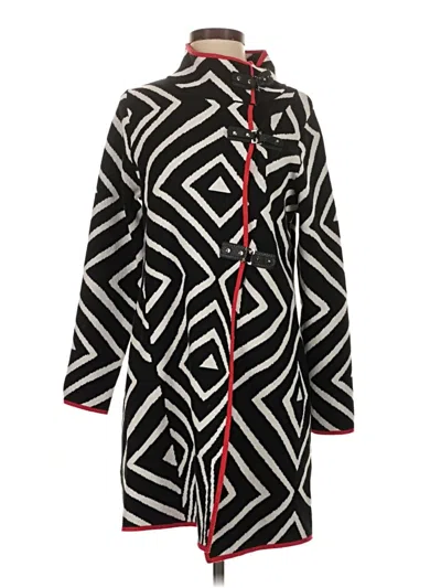 Pre-owned Marble Coat In Black