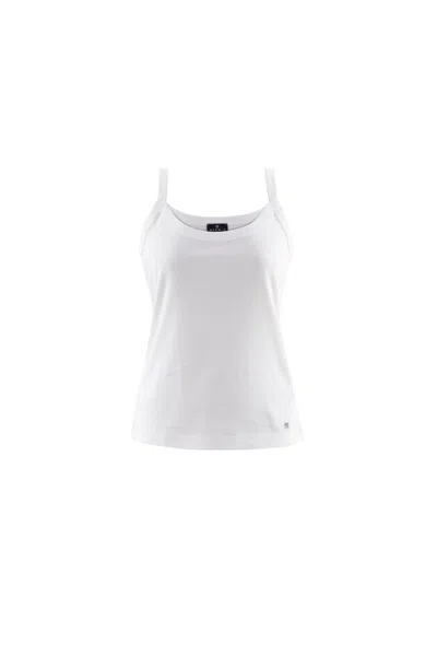 Marble Women's Basic Tank In White