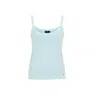 Marble Women's Sleeveless Tank Top In Powder Blue In Blue