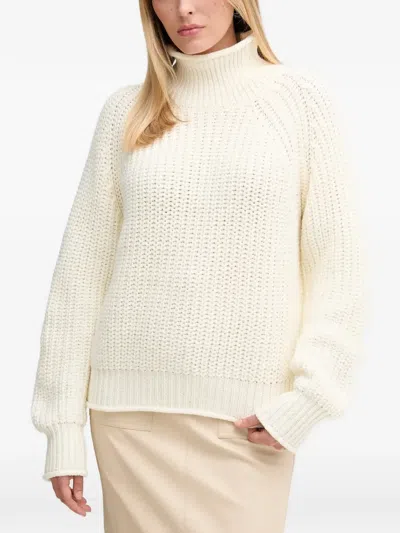 Marc Aurel Sequin Roll-neck Knitwear In Neutral
