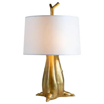 Pre-owned Marc Bankowsky , "miss Baobab" Bronze Table Lamp, France, 2007 In Gold