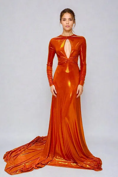 Marc Bouwer Tems Gown In Multi