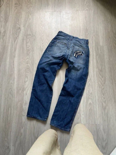 Pre-owned Marc Buchanan X Pelle Pelle Pele Pele Vintage Baggy Jeans In Denim