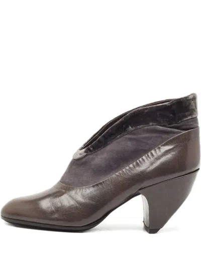Pre-owned Marc By Marc Jacobs 80mm Leather Heeled Boots