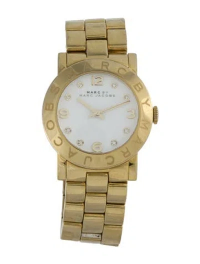 Pre-owned Marc By Marc Jacobs Amy Watch, 36mm In Multi