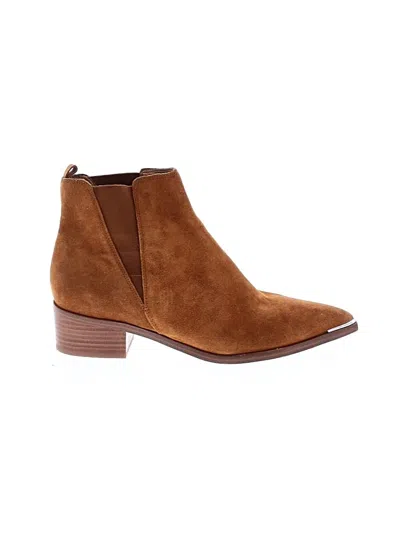 Pre-owned Marc By Marc Jacobs Ankle Boots In Brown