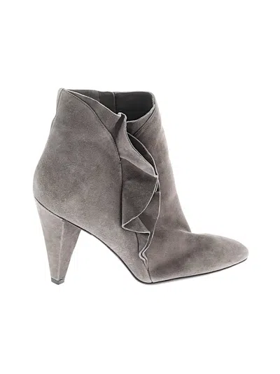 Pre-owned Marc By Marc Jacobs Ankle Boots In Gray