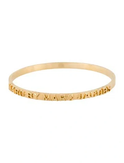 Pre-owned Marc By Marc Jacobs Bangle Bracelet, 7.75" In Multicolor