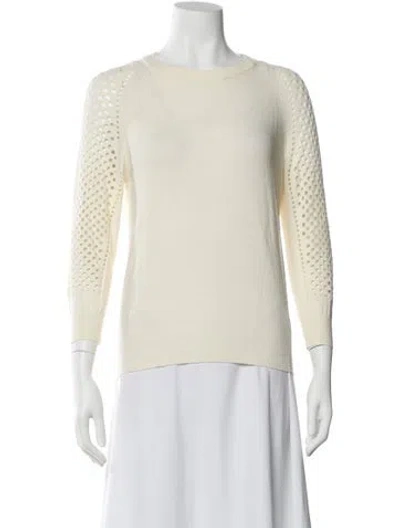 Pre-owned Marc By Marc Jacobs Bateau Neckline Sweater In Neutral