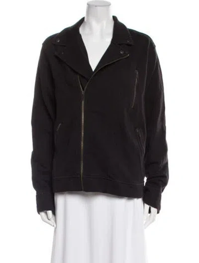 Pre-owned Marc By Marc Jacobs Biker Jacket In Black