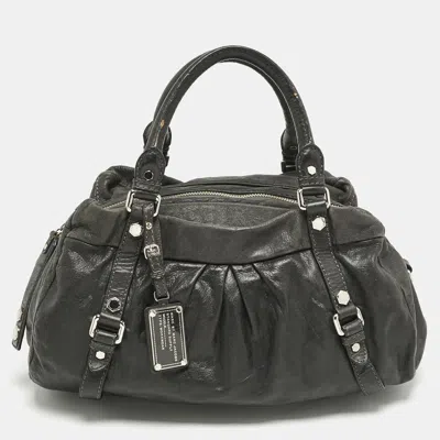 Pre-owned Marc By Marc Jacobs Black Leather Classic Satchel