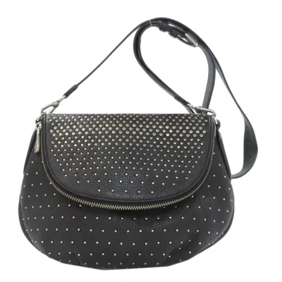 Pre-owned Marc By Marc Jacobs Black Leather Shoulder Bag ()