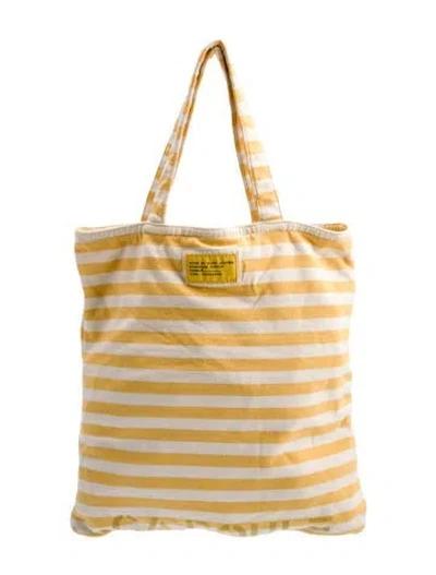 Pre-owned Marc By Marc Jacobs Canvas Shoulder Bag In Yellow