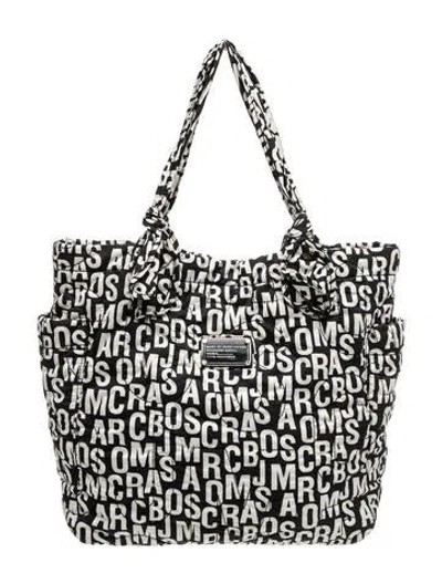 Pre-owned Marc By Marc Jacobs Canvas Tote In Black