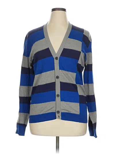 Pre-owned Marc By Marc Jacobs Cardigan Sweater In Blue