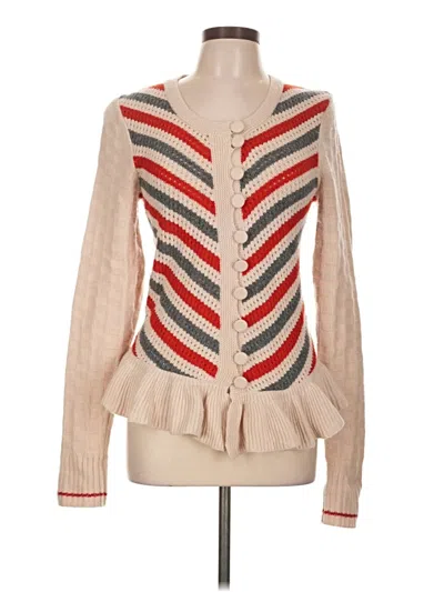 Pre-owned Marc By Marc Jacobs Cardigan Sweater In Tan
