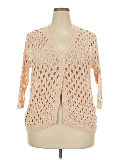 Pre-owned Marc By Marc Jacobs Cardigan Sweater In Tan