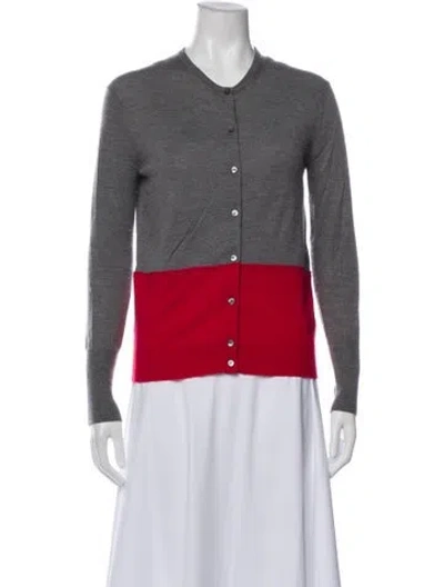 Pre-owned Marc By Marc Jacobs Cashmere Crew Neck Sweater In Gray