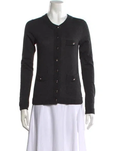 Pre-owned Marc By Marc Jacobs Cashmere Crew Neck Sweater In Gray