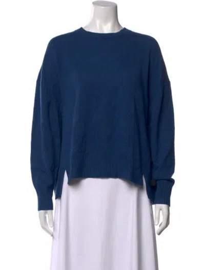 Pre-owned Marc By Marc Jacobs Cashmere Crew Neck Sweater W/ Tags In Blue