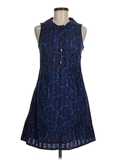 Pre-owned Marc By Marc Jacobs Casual Dress In Blue