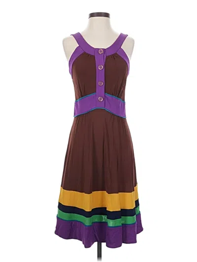 Pre-owned Marc By Marc Jacobs Casual Dress In Brown