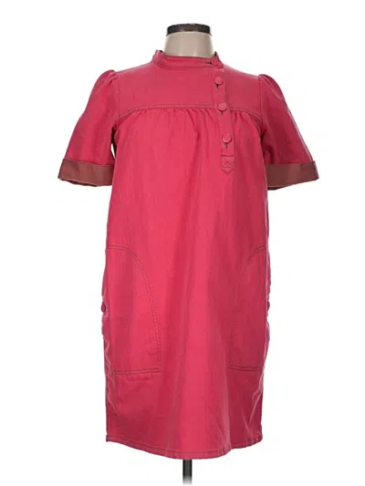 Pre-owned Marc By Marc Jacobs Casual Dress In Burgundy