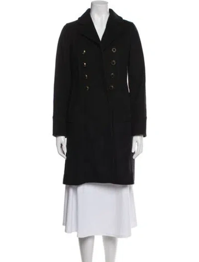 Pre-owned Marc By Marc Jacobs Coat In Black