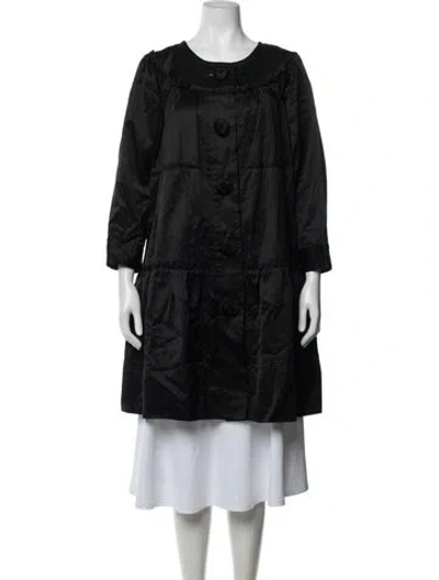 Pre-owned Marc By Marc Jacobs Coat In Black