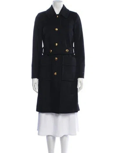 Pre-owned Marc By Marc Jacobs Coat In Blue
