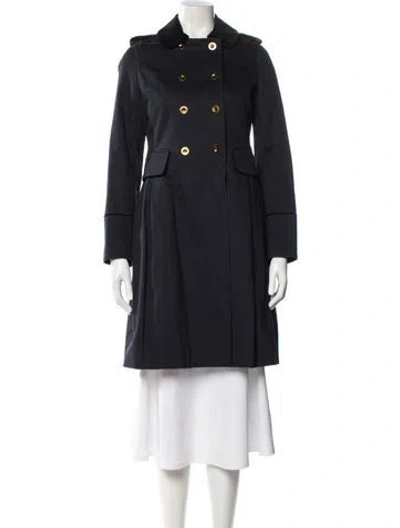Pre-owned Marc By Marc Jacobs Coat In Blue