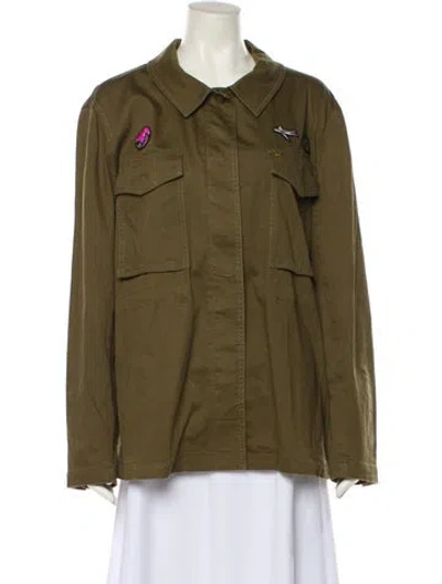 Pre-owned Marc By Marc Jacobs Coat In Green