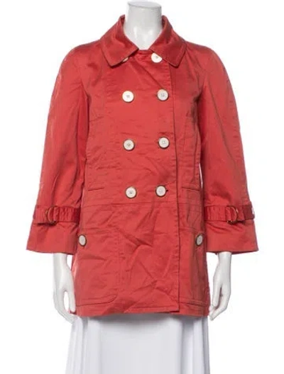 Pre-owned Marc By Marc Jacobs Coat In Orange