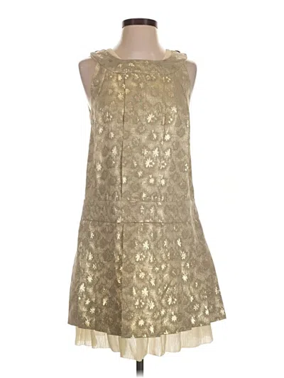 Pre-owned Marc By Marc Jacobs Cocktail Dress In Gold