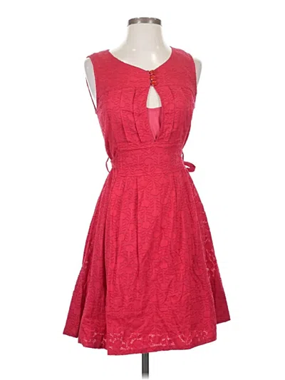Pre-owned Marc By Marc Jacobs Cocktail Dress In Red