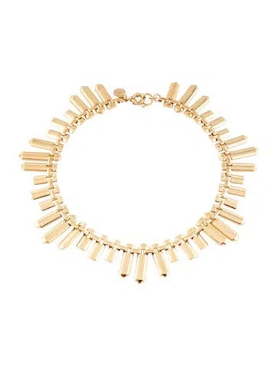 Pre-owned Marc By Marc Jacobs Collar Necklace, 16" In Multicolor