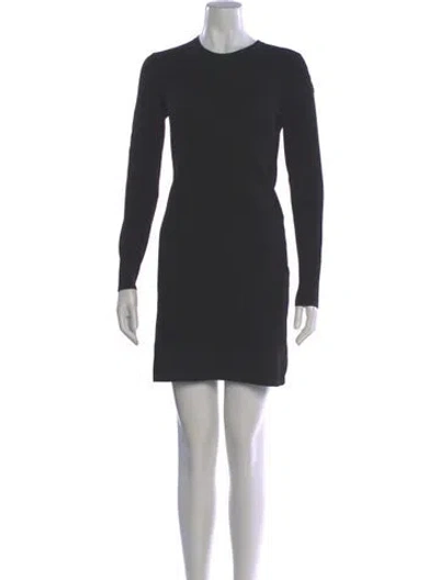 Pre-owned Marc By Marc Jacobs Crew Neck Mini Dress In Gray