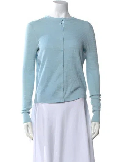 Pre-owned Marc By Marc Jacobs Crew Neck Sweater In Blue