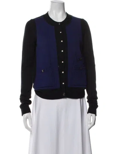 Pre-owned Marc By Marc Jacobs Crew Neck Sweater In Blue