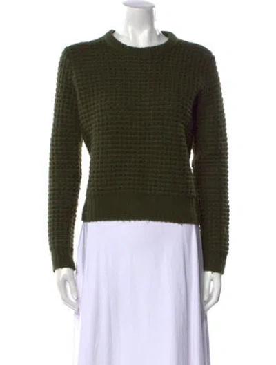 Pre-owned Marc By Marc Jacobs Crew Neck Sweater In Green