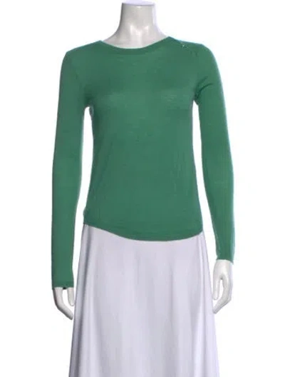 Pre-owned Marc By Marc Jacobs Crew Neck Sweater In Green
