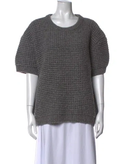 Pre-owned Marc By Marc Jacobs Crew Neck Sweater In Grey