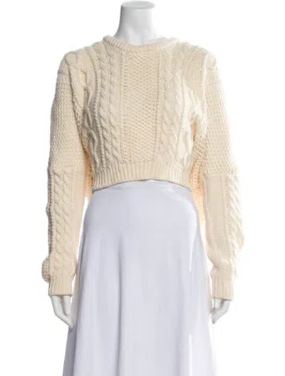Pre-owned Marc By Marc Jacobs Crew Neck Sweater In Neutrals