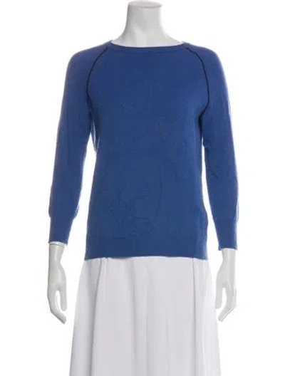 Pre-owned Marc By Marc Jacobs Crew Neck Sweater In Purple