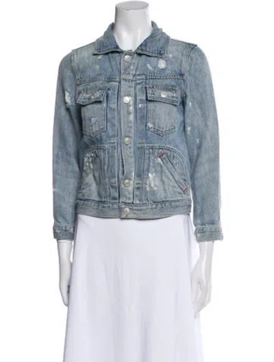 Pre-owned Marc By Marc Jacobs Denim Jacket In Blue