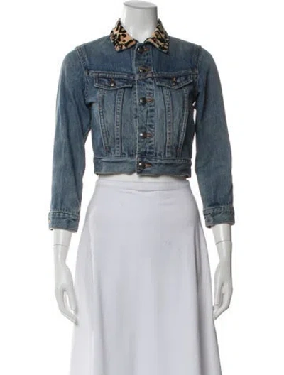 Pre-owned Marc By Marc Jacobs Denim Jacket In Blue