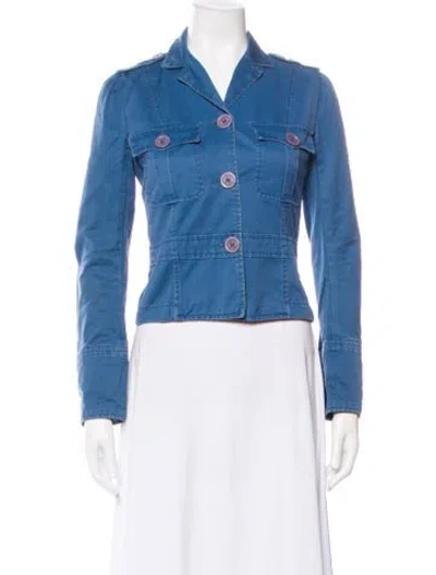 Pre-owned Marc By Marc Jacobs Denim Jacket In Blue