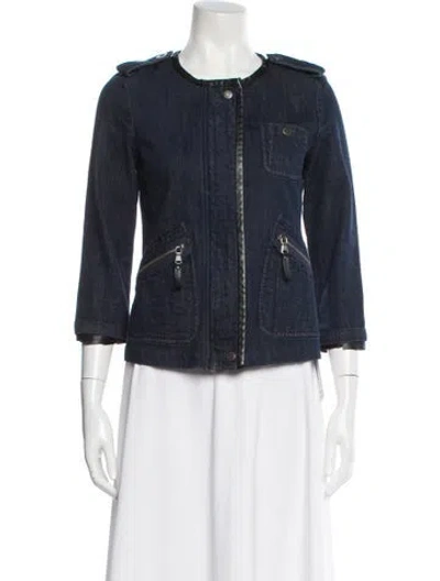 Pre-owned Marc By Marc Jacobs Denim Jacket In Blue