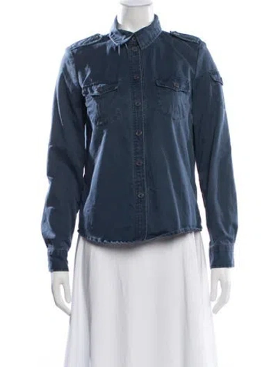 Pre-owned Marc By Marc Jacobs Denim Jacket In Blue